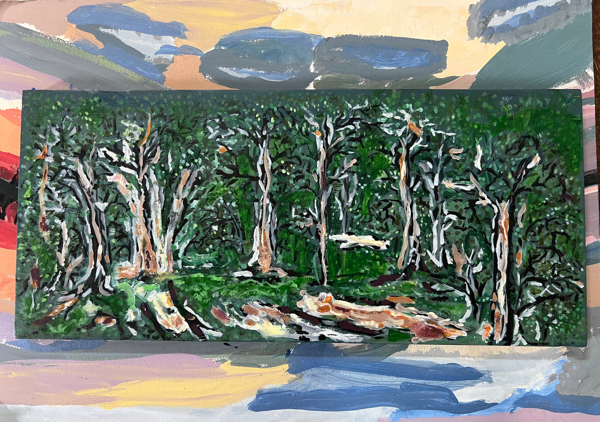 White Birch Trees