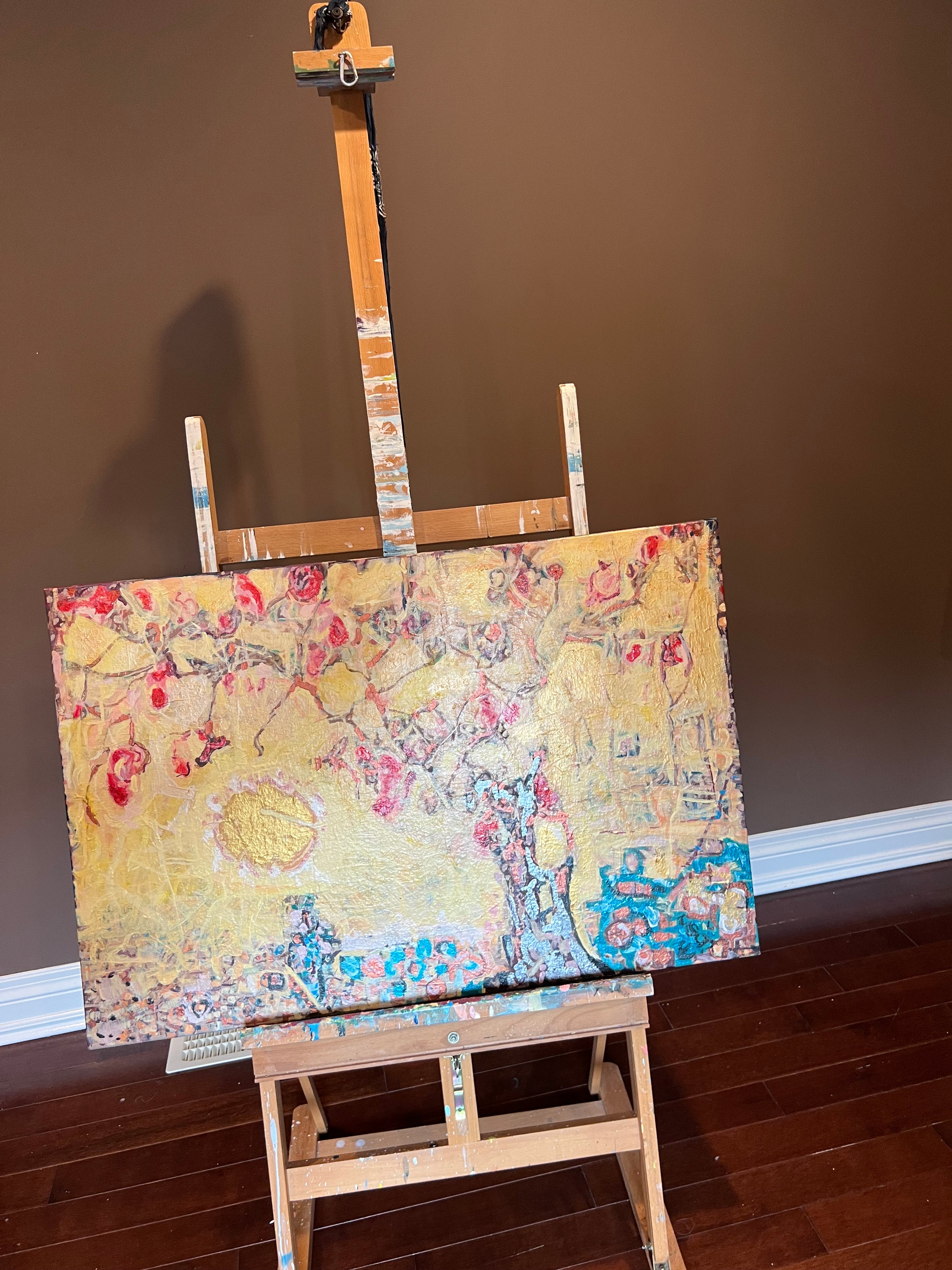 Abstract Acrylic Paintings.