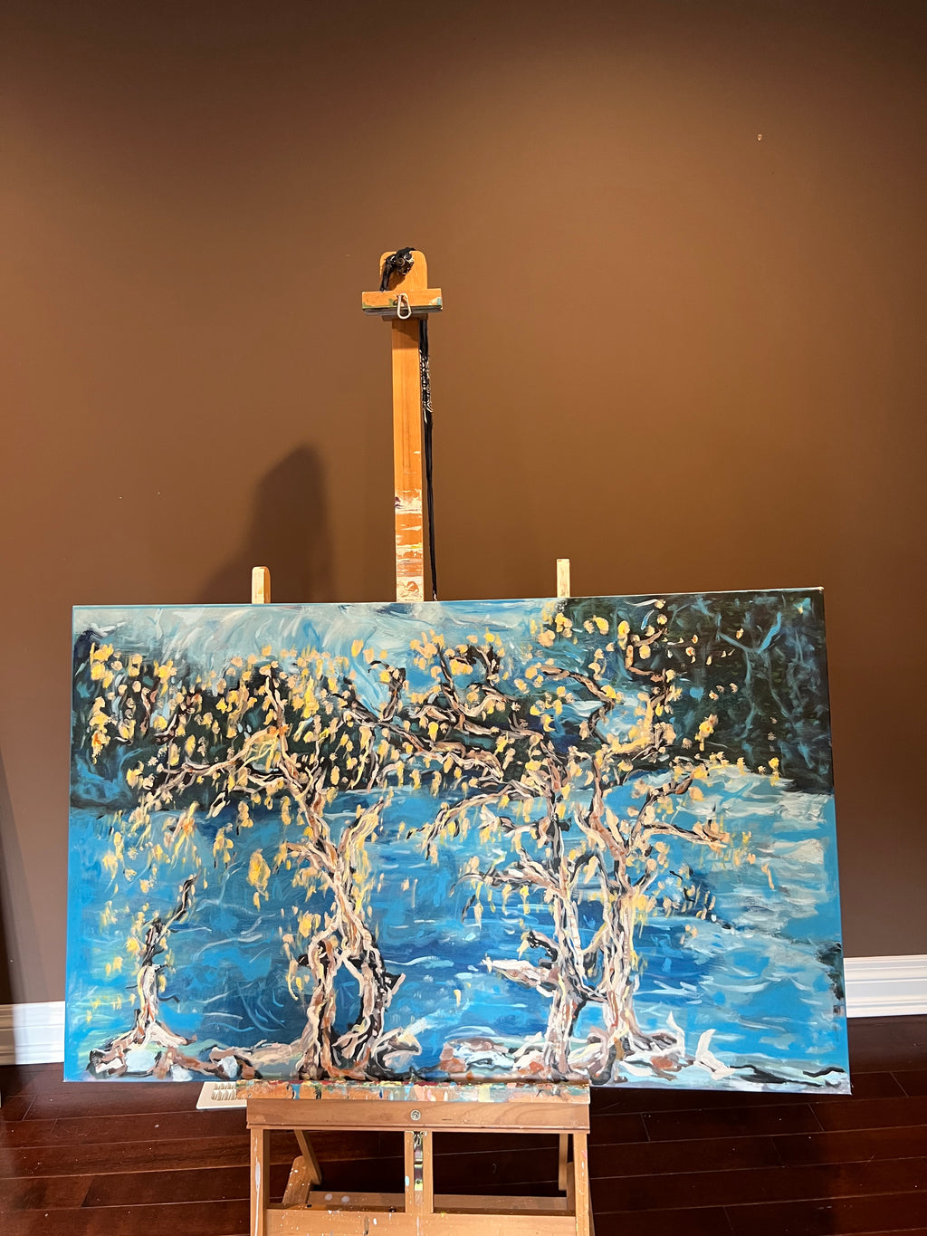 Abstract Acrylic Paintings.